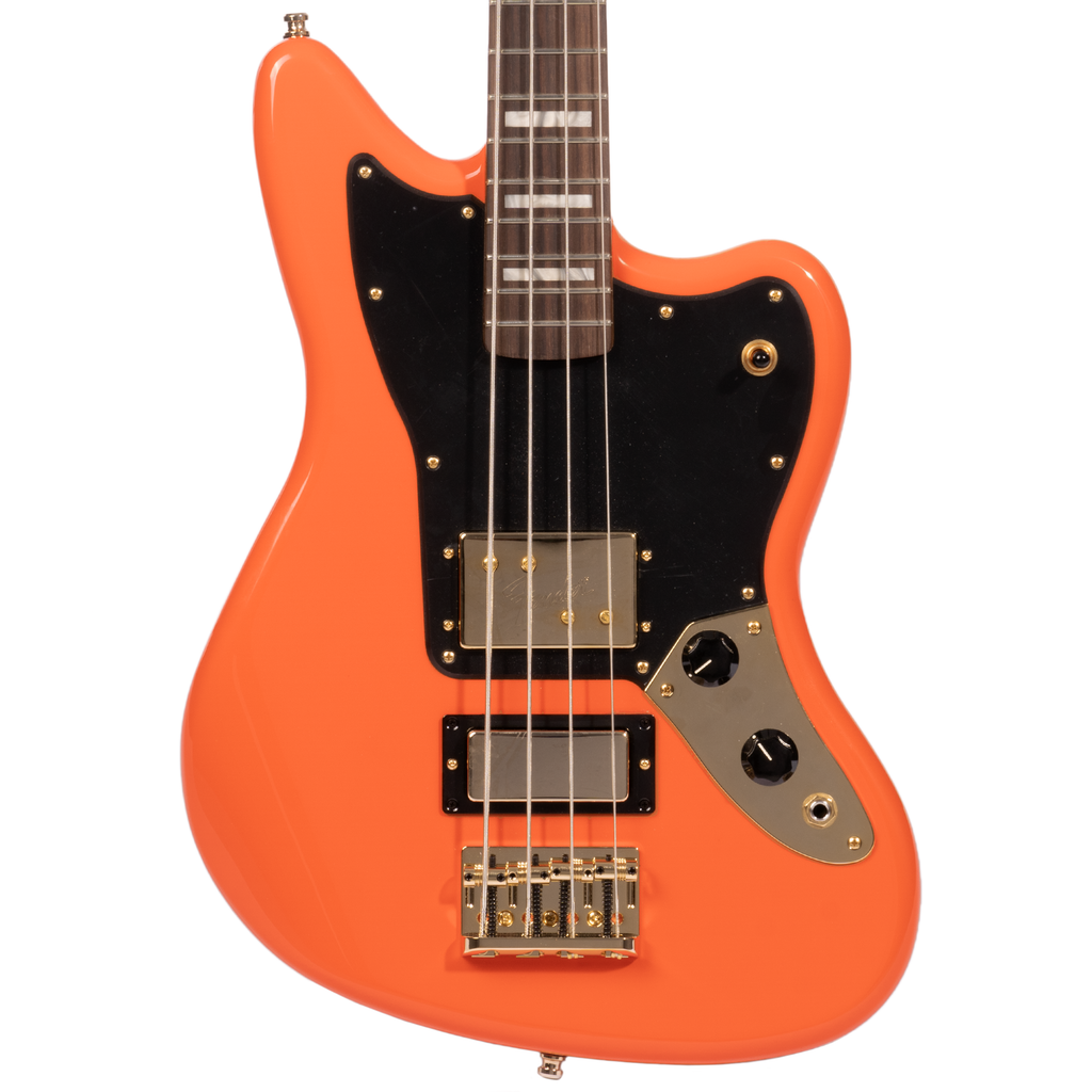 Fender Limited Edition Mike Kerr Jaguar Bass Guitar, Tiger's Blood