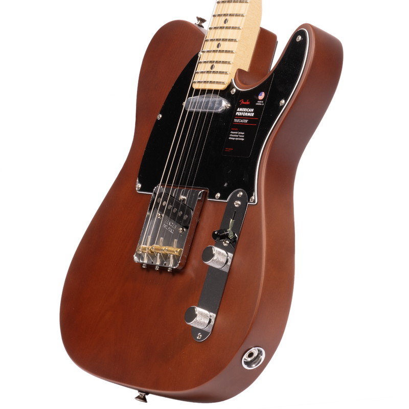 Fender American Performer Telecaster Electric Guitar, Sassafras, Mocha