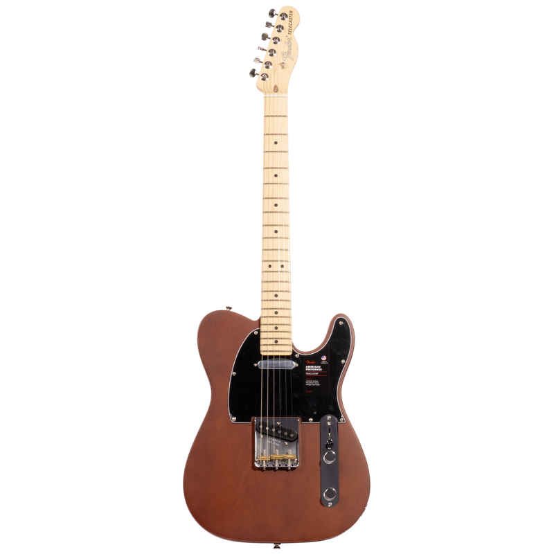 Fender American Performer Telecaster Electric Guitar, Sassafras, Mocha