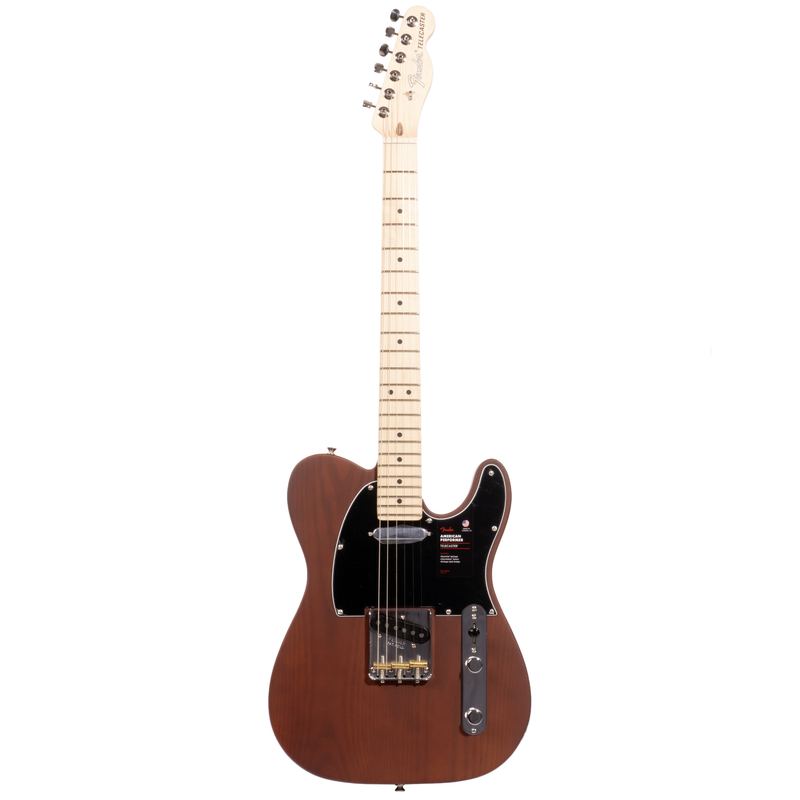 Fender American Performer Telecaster Electric Guitar, Sassafras, Mocha