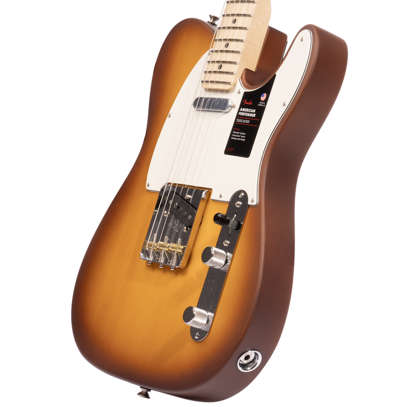 Fender American Performer Telecaster Electric Guitar, Spruce, Honey Burst