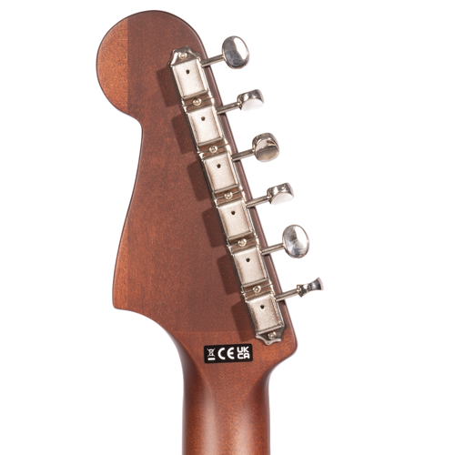 Fender Malibu Player Acoustic-Electric Guitar, Walnut Fingerboard, Oly