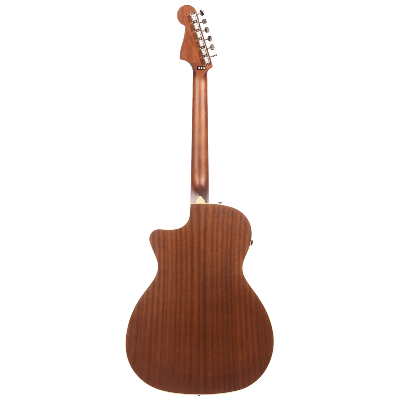 Fender Newporter Player Acoustic-Electric Guitar, Walnut Fingerboard, Tidepool