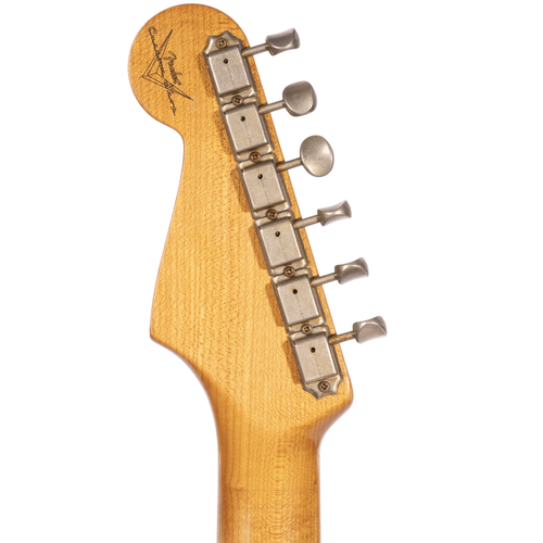 Fender Custom Shop Dual Mag II Stratocaster Journeyman, Aged Black w/M