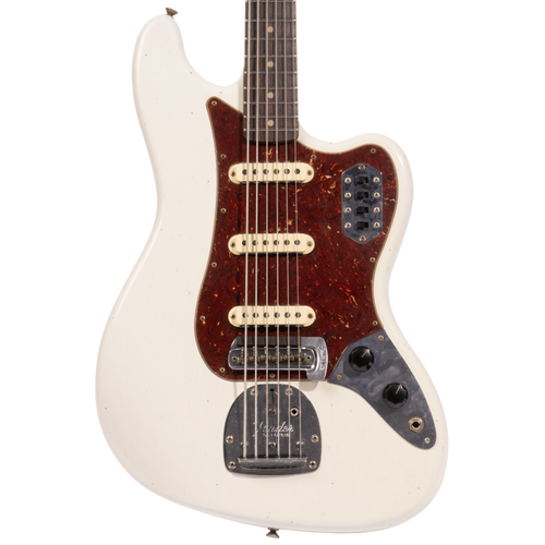 Fender Custom Shop Bass VI, Rosewood Fingerboard, Aged Olympic White,
