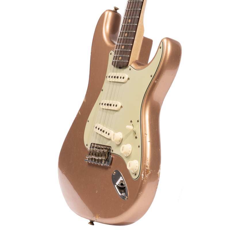 Fender Custom Shop '60 Stratocaster Relic Electric Guitar, Rosewood Fingerboard, Copper