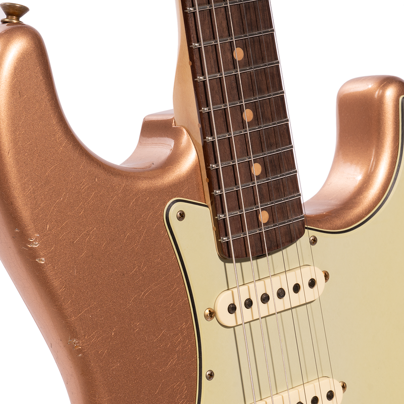 Fender Custom Shop '60 Stratocaster Relic Electric Guitar, Rosewood Fingerboard, Copper