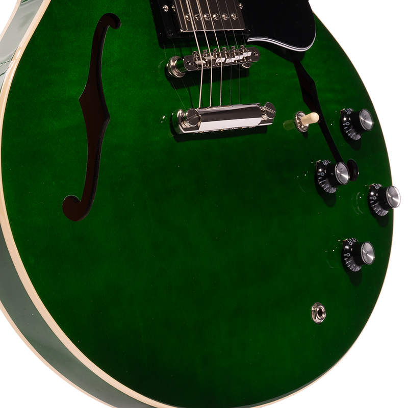 Gibson ES-335 Semi-Hollow Electric Guitar, Spearmint