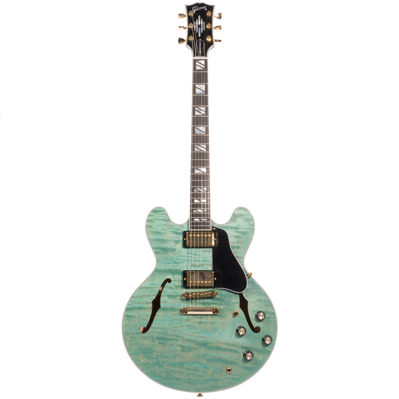 Gibson ES Supreme Electric Guitar w/Hard Case, Sea Foam Green