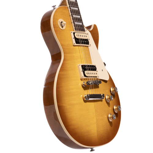 Gibson Les Paul Classic Electric Guitar, Honeyburst with Hardshell Cas