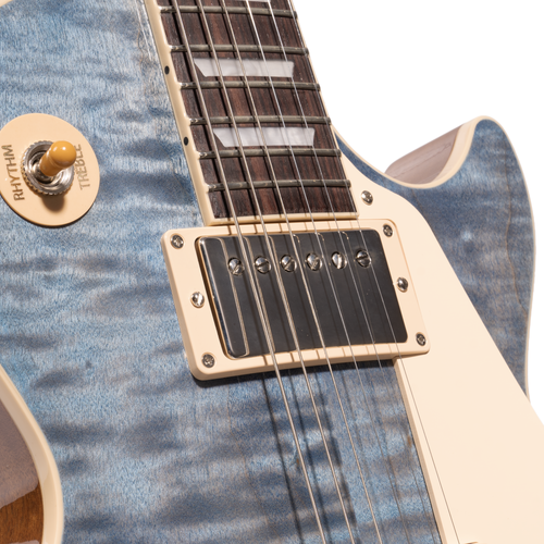 Gibson Les Paul Standard '50s Figured Top Electric Guitar, Ocean Blue