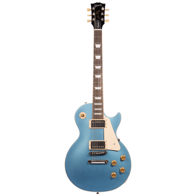 Gibson Les Paul Standard ‘50s Plain Top Electric Guitar, Pelham Blue