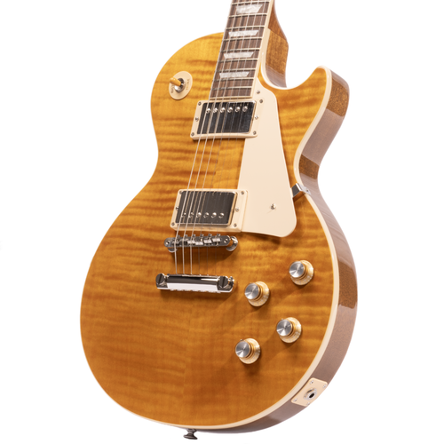Gibson Les Paul Standard '60s Figured Top Electric Guitar, Honey Amber