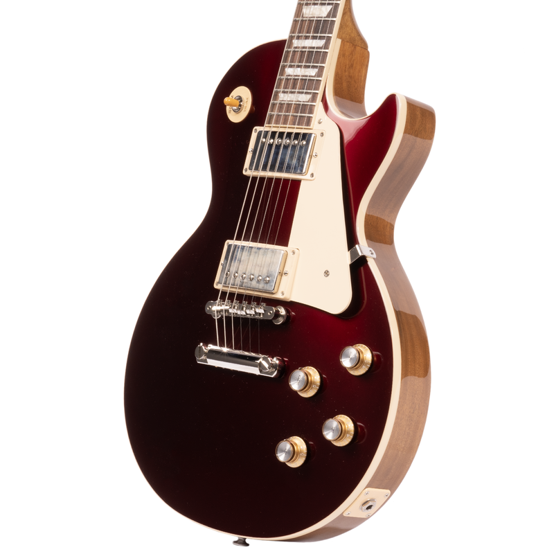 Gibson Les Paul Standard ‘60s Plain Top Electric Guitar, Sparkling Burgundy