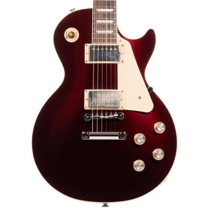 Gibson Les Paul Standard ‘60s Plain Top Electric Guitar, Sparkling Burgundy