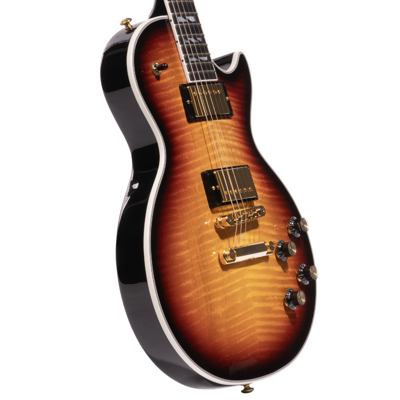 Gibson Les Paul Supreme Electric Guitar, AAA Flame Maple Top, Fireburst