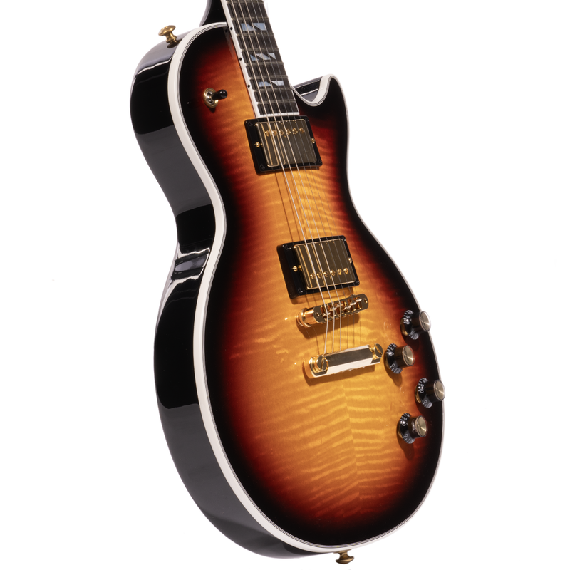 Gibson Les Paul Supreme Electric Guitar, AAA Flame Maple Top, Fireburst