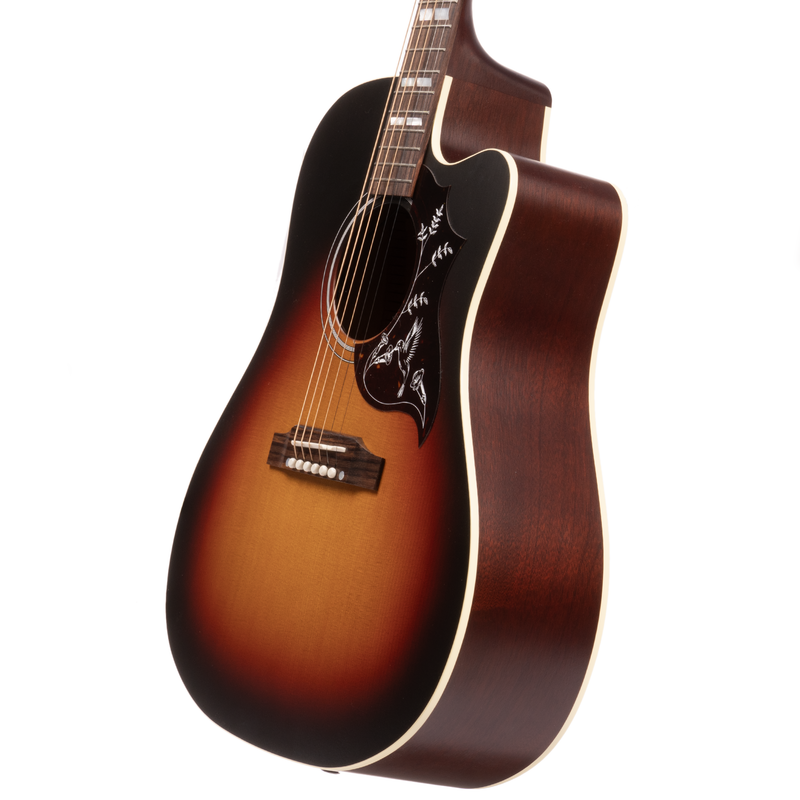 Gibson Hummingbird Studio EC Acoustic-Electric Guitar, Tri-Burst Satin