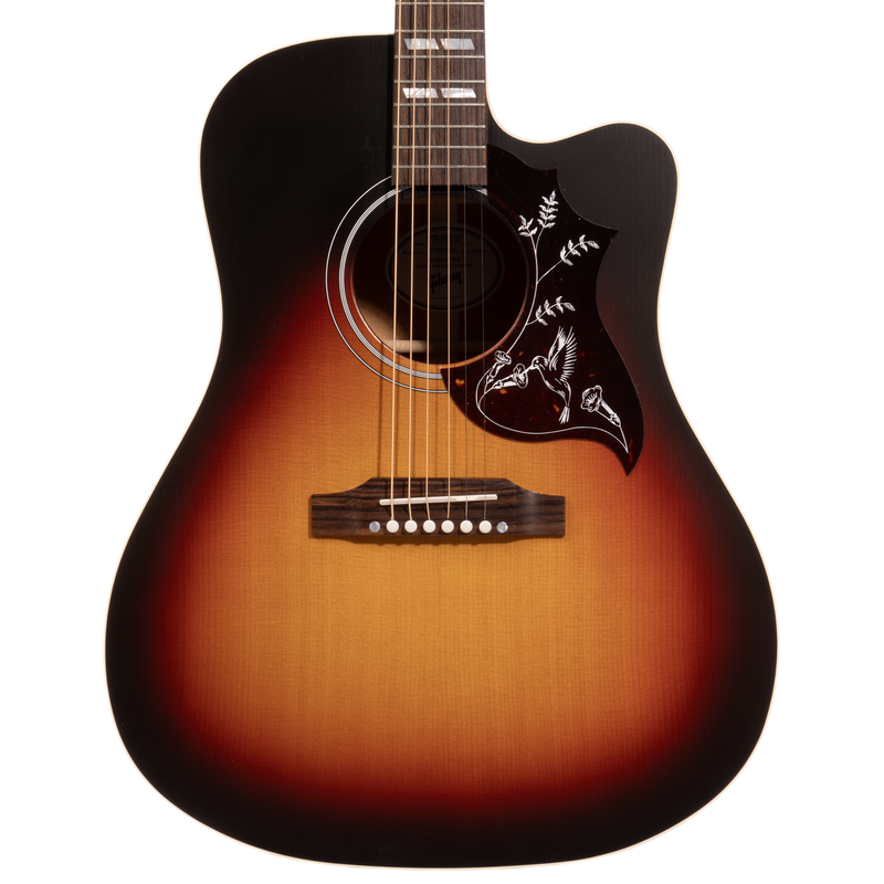 Gibson Hummingbird Studio EC Acoustic-Electric Guitar, Tri-Burst Satin