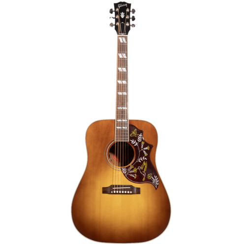 Gibson Hummingbird Standard Acoustic/Electric Guitar, Adirondack Red  Spruce, Honeyburst w/Case