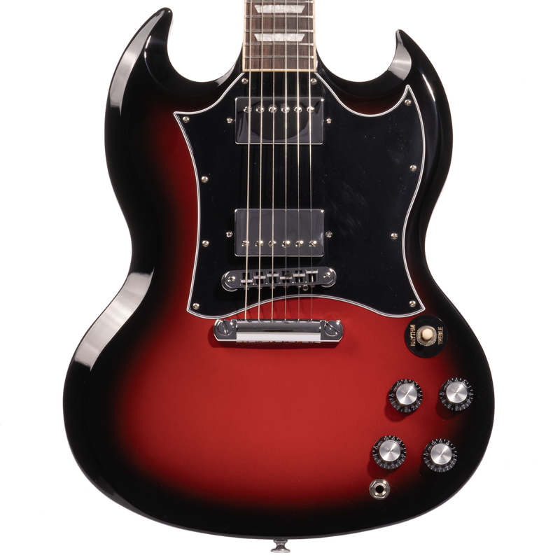 Gibson SG Standard Custom Color Electric Guitar, Cardinal Red Burst