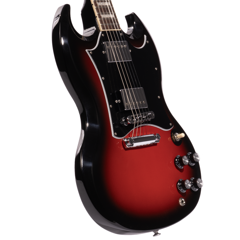 Gibson SG Standard Custom Color Electric Guitar, Cardinal Red Burst