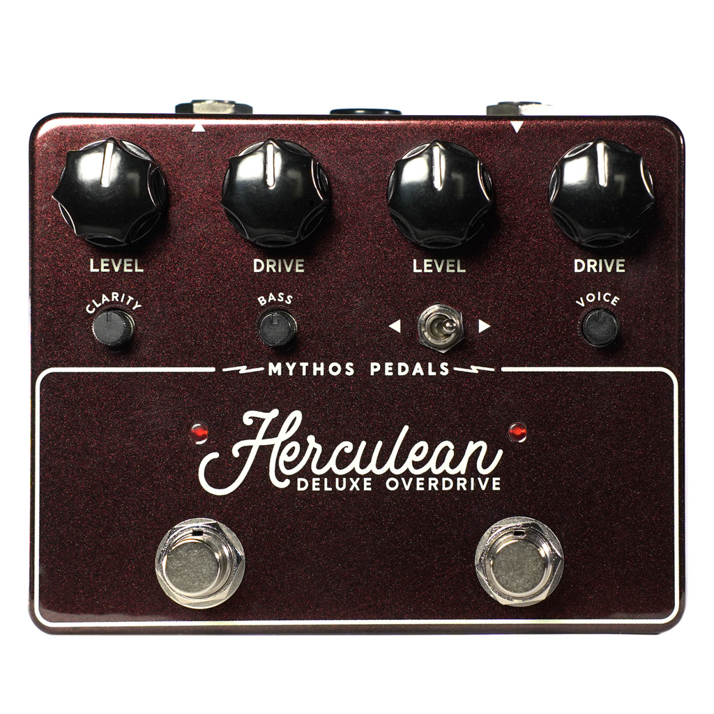 Mythos Pedals Herculean Deluxe Overdrive Effect Pedal