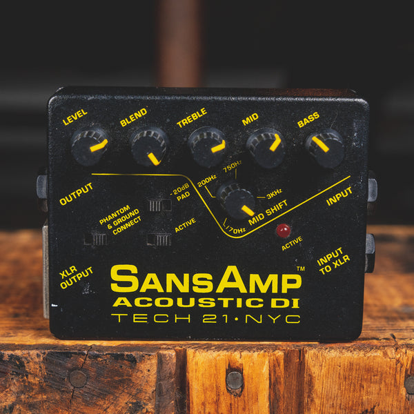 Tech21 Sans Amp Acoustic D.I. Effect Pedal - Used