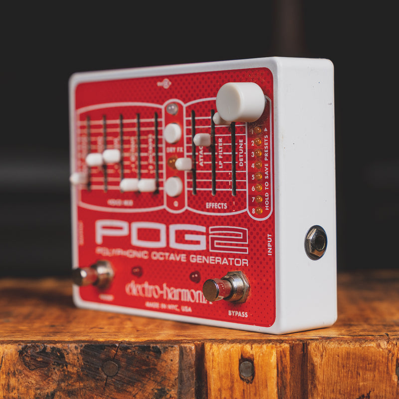 Electro Harmonix POG2 Polyphonic Octave Generator Effect Pedal w/ Box