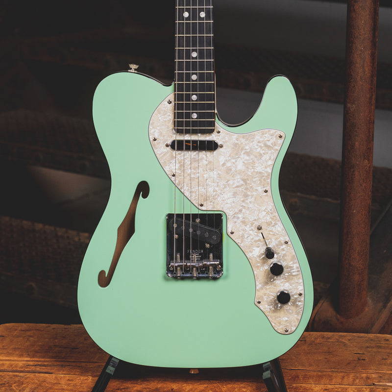 2019 Fender Limited Two Tone Telecaster Electric Guitar, Surf Green w/ OHSC - Used