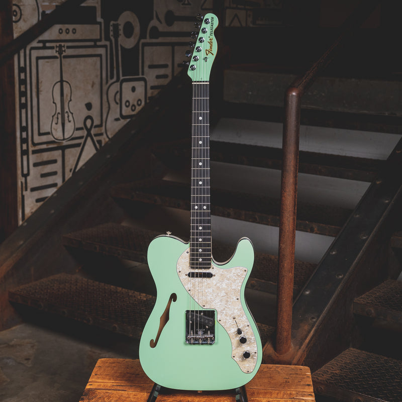 2019 Fender Limited Two Tone Telecaster Electric Guitar, Surf Green w/ OHSC - Used