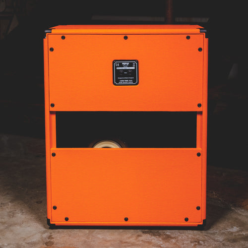 2023 Orange PPC212V Open Back Vertical 2x12 Guitar Amplifier Cabinet -