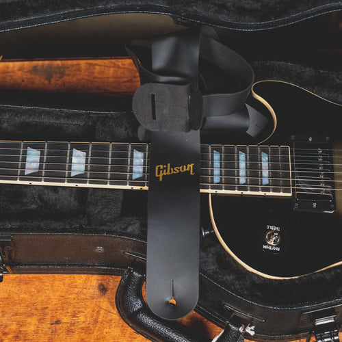 Adam Jones Leather Guitar Strap + Brooch Combo | Gibson