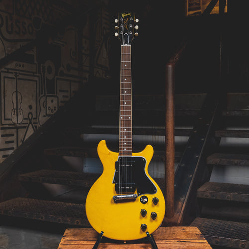 2011 Gibson 1960 Les Paul Double Cut Special Electric Guitar, TV Yello