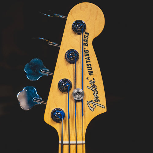 2022 Fender American Performer Mustang Bass, Honey Burst Satin w/OGB -