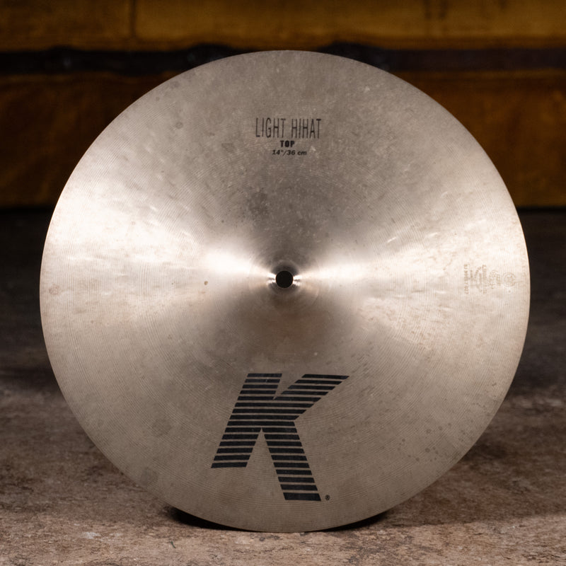 Zildjian 14" K Light HiHat Cymbal Pair - Used