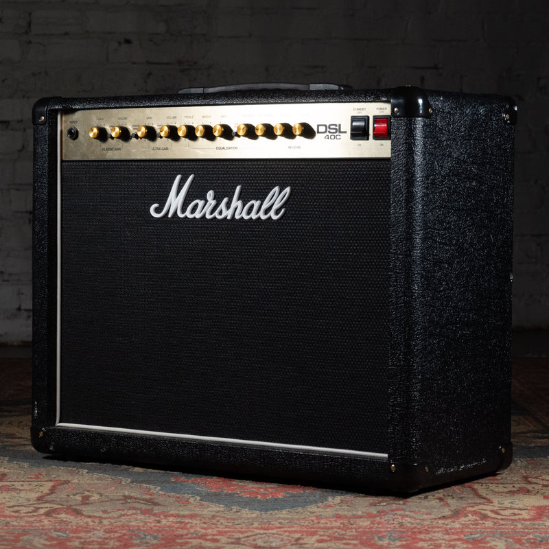 Marshall DSL40C 40W 1 x 12” Combo Guitar Amplifier w/ Footswitch - Used