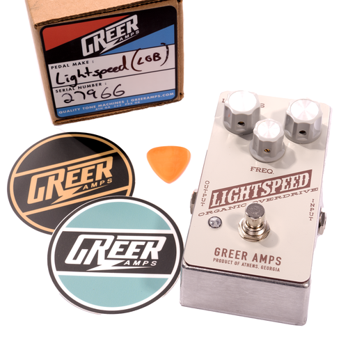 Greer Amps Lightspeed Organic Overdrive Russo Music Exclusive Light Gr