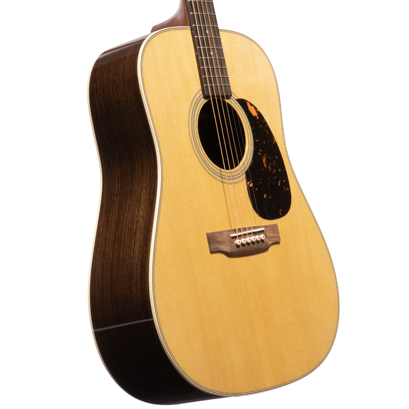 Martin D-28 Standard Acoustic Guitar, Spruce Top, Natural w/ Hardshell Case