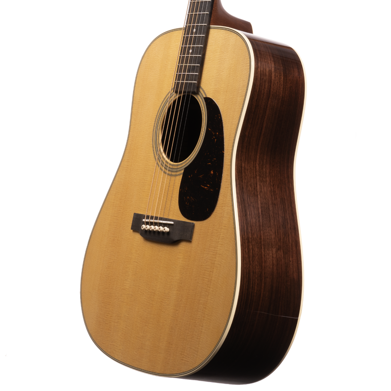 Martin D-28 Standard Acoustic Guitar, Spruce Top, Natural w/ Hardshell Case