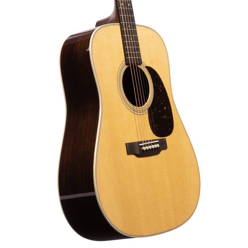 Martin D-28 Standard Acoustic Guitar, Spruce Top, Natural w/ Hardshell Case