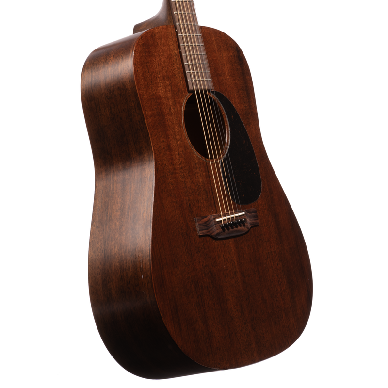 Martin D-15M All Mahogany Dreadnought Acoustic Guitar, Satin Natural