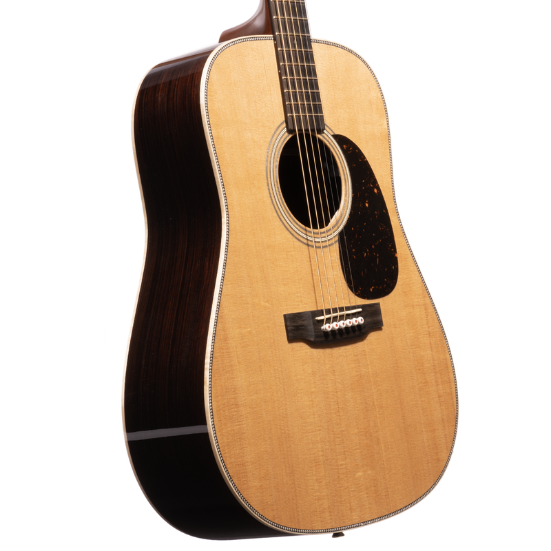 Martin D-28E Modern Deluxe Acoustic-Electric Guitar, Natural w/Hardhsell Case