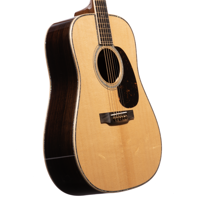 Martin D-45 Modern Deluxe Acoustic Guitar, Natural Finish with Hardshell Case