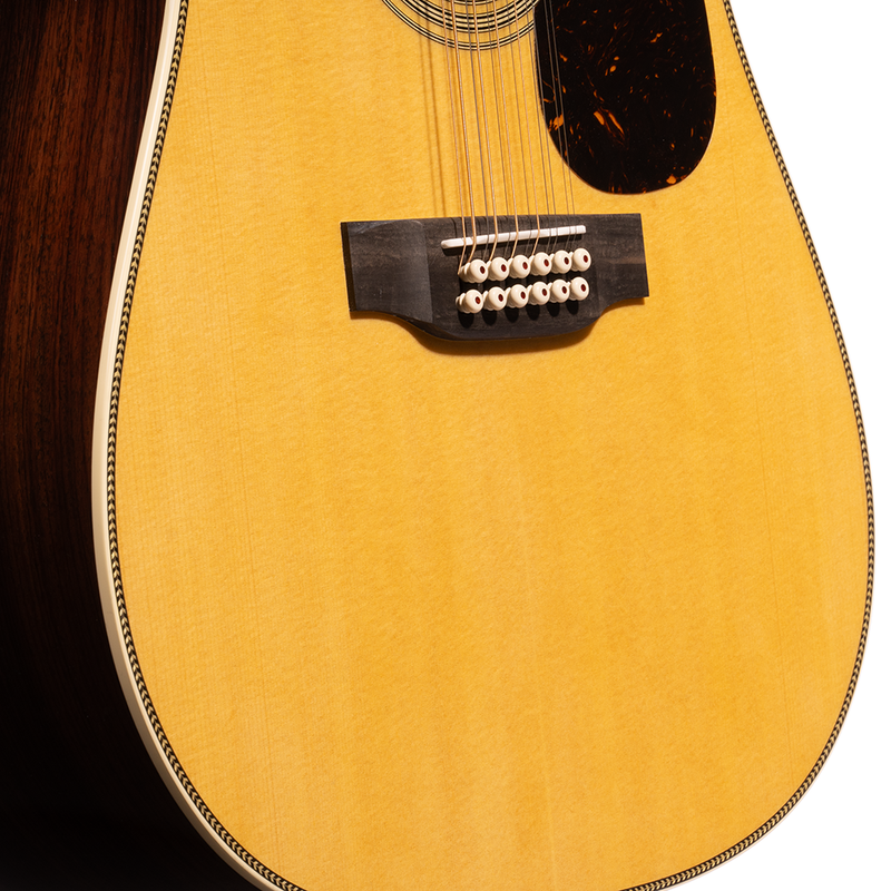 Martin HD12-28 Standard Series 12-String Spruce Top, Rosewood Back & Side Acoustic Guitar