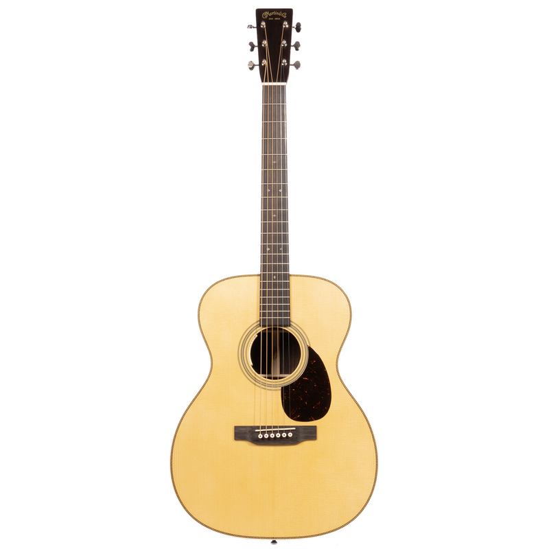 Martin OM-28E Acoustic-Electric Guitar with LR Baggs Electronics, Natural