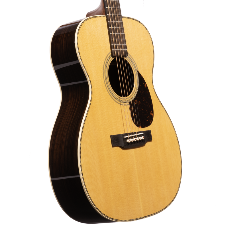 Martin OM-28 Acoustic Guitar, Spruce Top, East Indian Rosewood Back/Sides, Natural