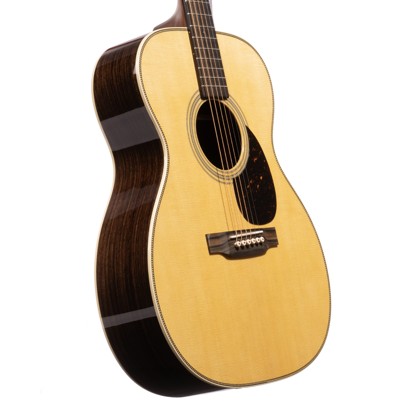 Martin OM-28 Acoustic Guitar, Spruce Top, East Indian Rosewood Back/Sides, Natural