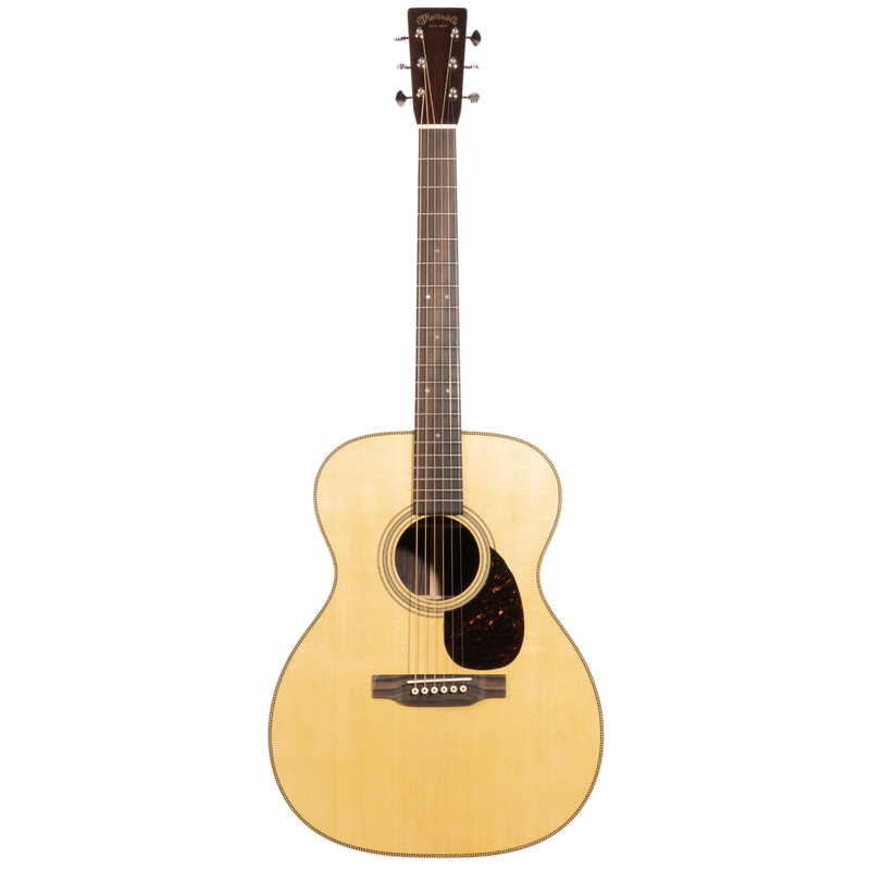 Martin OM-28 Acoustic Guitar, Spruce Top, East Indian Rosewood Back/Sides, Natural