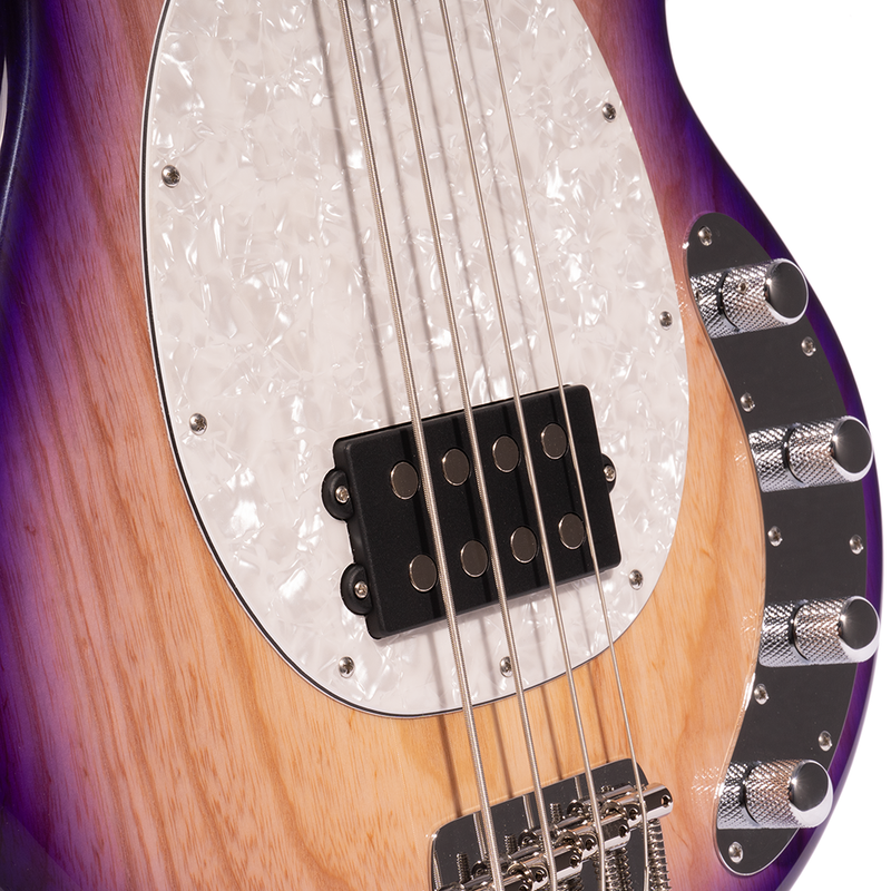 Music Man Stingray Special Bass, Rosewood Fingerboard, Purple Sunset